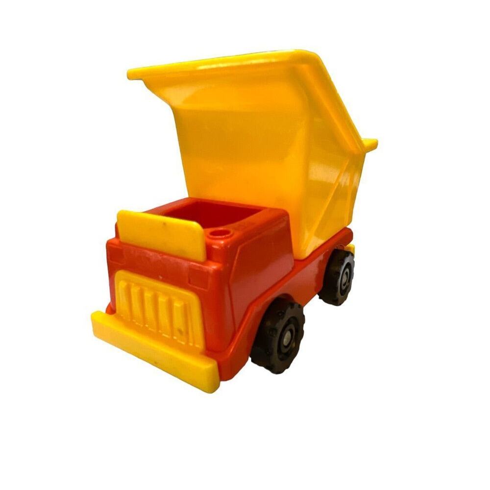 Fisher Price Little People Vintage Lift Load Dump Truck Construction